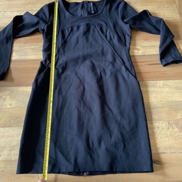 W118 by Walter Baker Long Sleeve Black Dress - Large - Picture 5 of 7